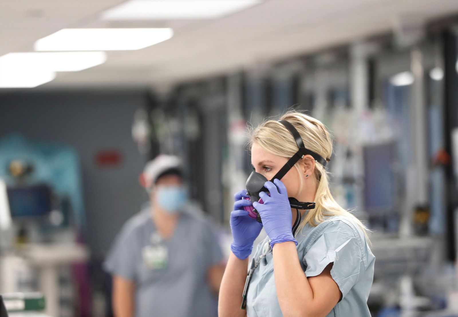 Inside a Covid-19 floor: Erie County Medical Center